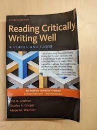 Reading Critically Writing Well