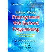 Belajar Mudah Pemrograman Web Backend Propagramming