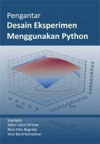 Pengantar Desain Eksperimen Menggunana Phython